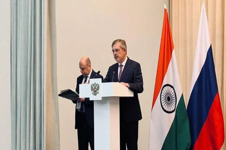 Russian Ambassador to India Denis Alipov