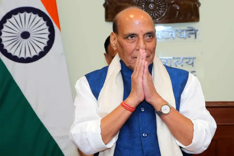Defence Minister Rajnath Singh