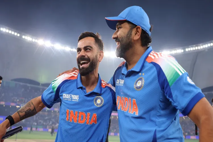 Indian batting stars Virat Kohli and Rohit Sharma