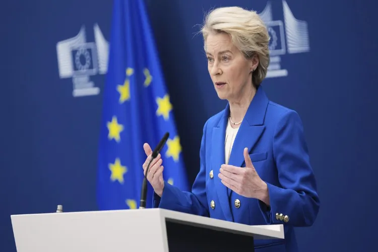 European Union Commission President Ursula von der Leyen 