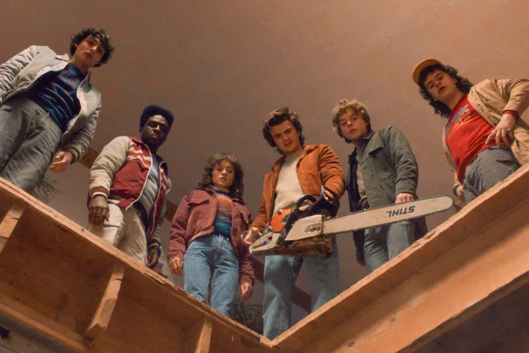 A still from Netflix's hit show 'Stranger Things'
