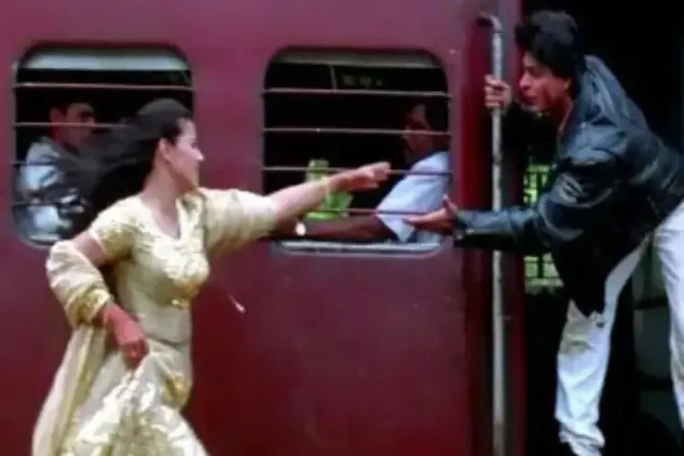 The iconic scene of the Dilwale Dulhaniya Ley Jajenge