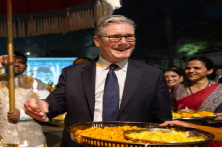Prime Minister Keir Starmer sharind Diwali greetings