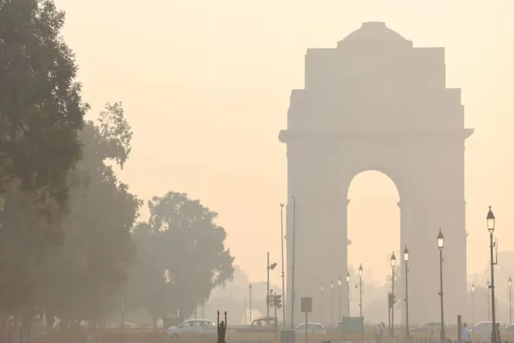 Poor air quality in Delhi