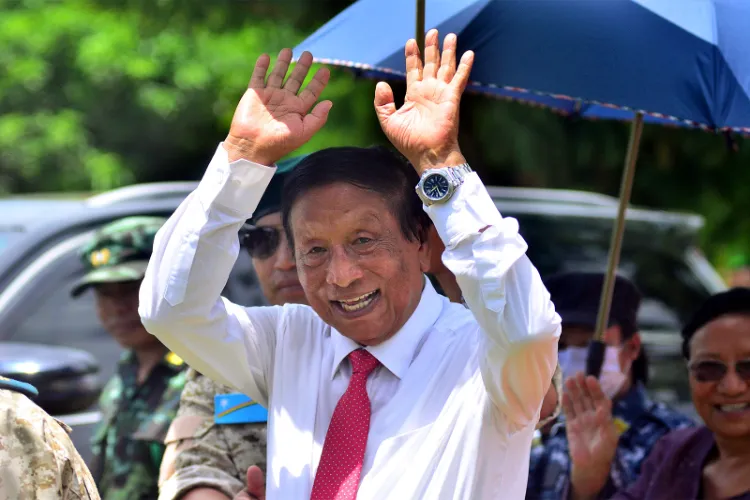 Naga leader T Muivah