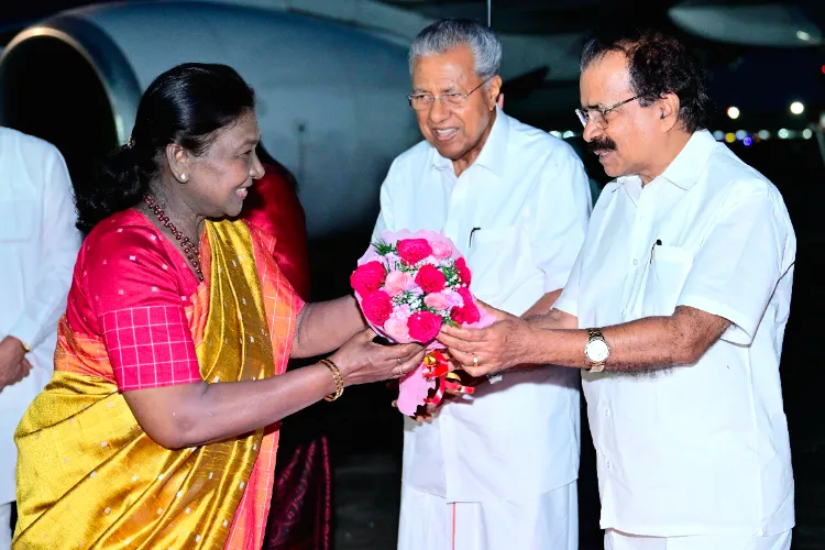President Droupadi Murmu at Lord Ayyappa temple
