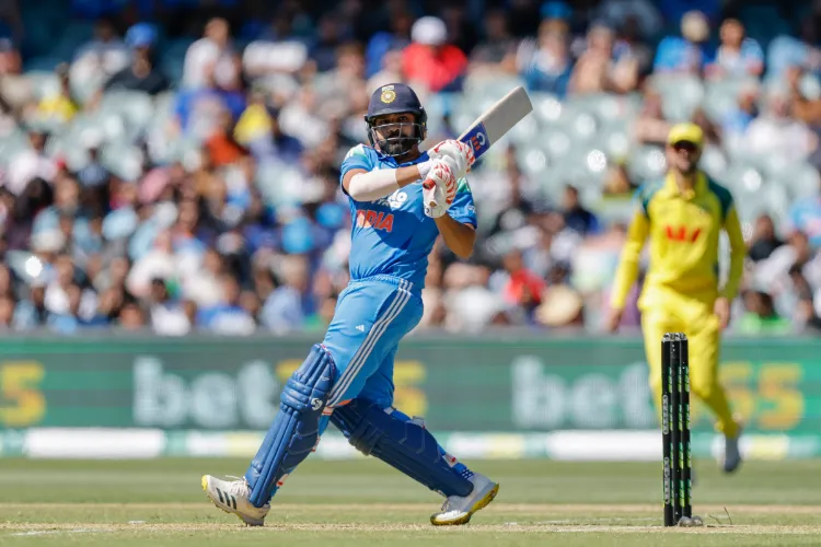 Rohit Sharma in Adelaide