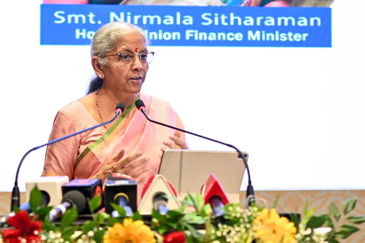 Union Finance Ministr Nirmala Sitharaman