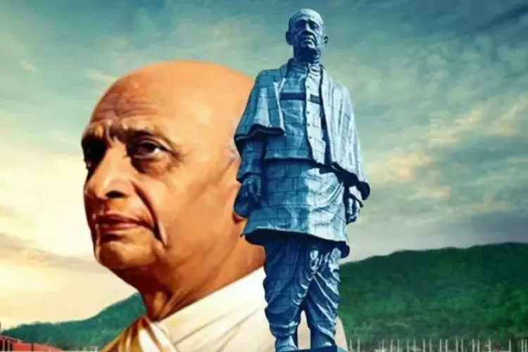 Sardar Vallab Bhai Patel's statue in Kevadia, Gujarat