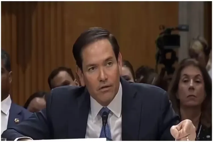 US Secretary of State Marco Rubio
