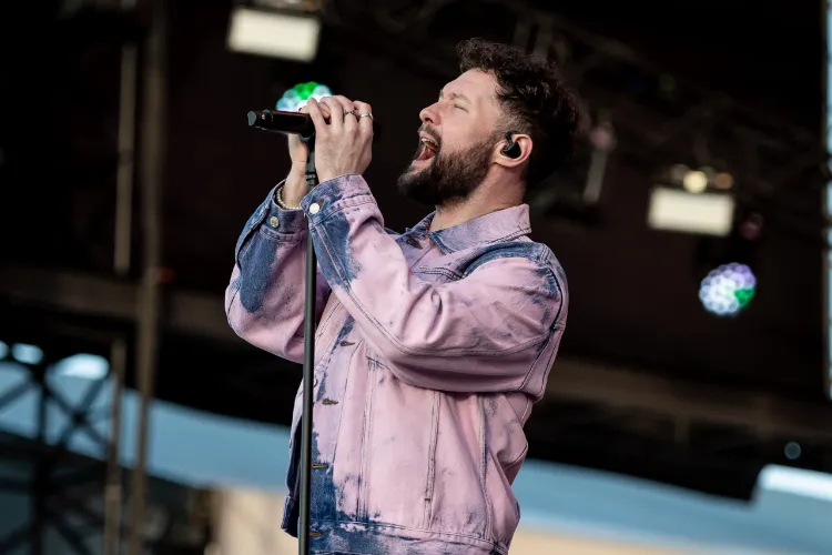 English singer Calum Scott 