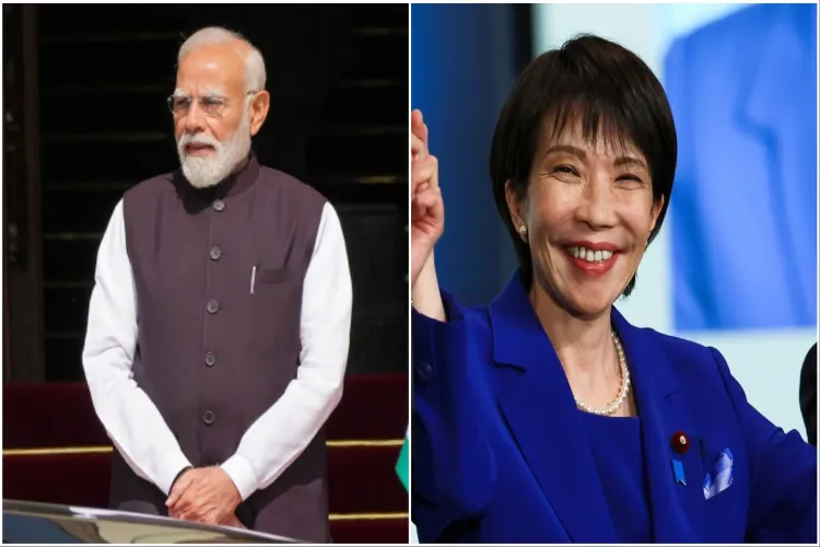 Prime Minister Narendra Modi and Japanese PM Sanae Takaichi