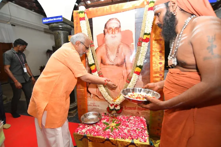 VP Radhakrishnan visits Tiruppur