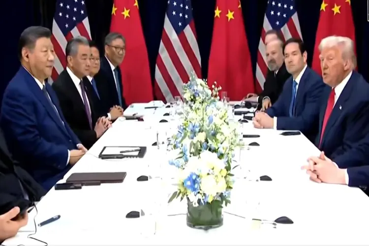 US President Donald Trump with his Chinese counterpart Xi Jinping