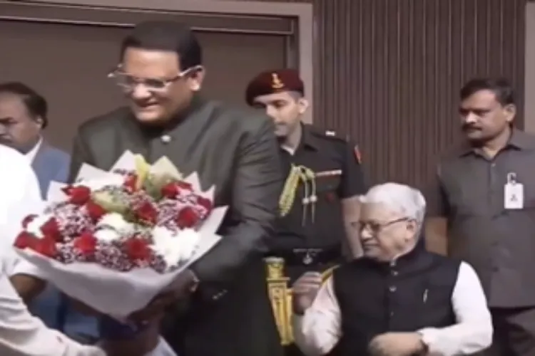 MohammadAzharuddin after taking oath as cabinet minister in Telangana Cabinet