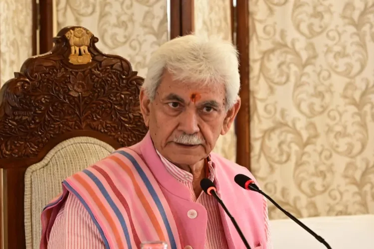Lieutenant Governor Manoj Sinha