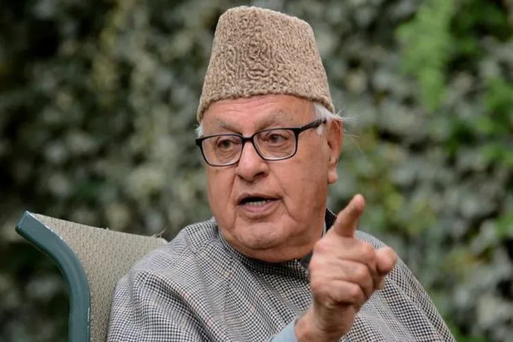 National Conference president and former Chief Minister Farooq Abdullah