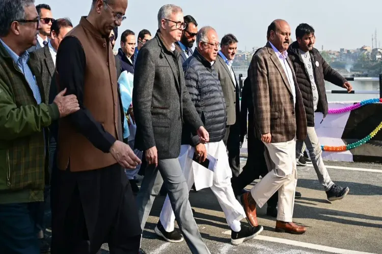 Jammu and Kashmir Chief Minister Omar Abdullah at Darbar Move