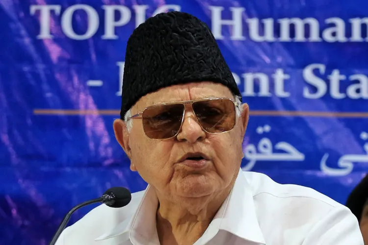 National Conference leader Dr. Farooq Abdullah