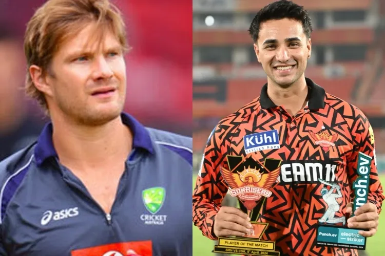 Shane Watson and Abhisheek Sharma