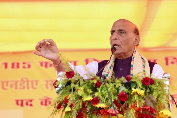 Defence Minister Rajnath Singh
