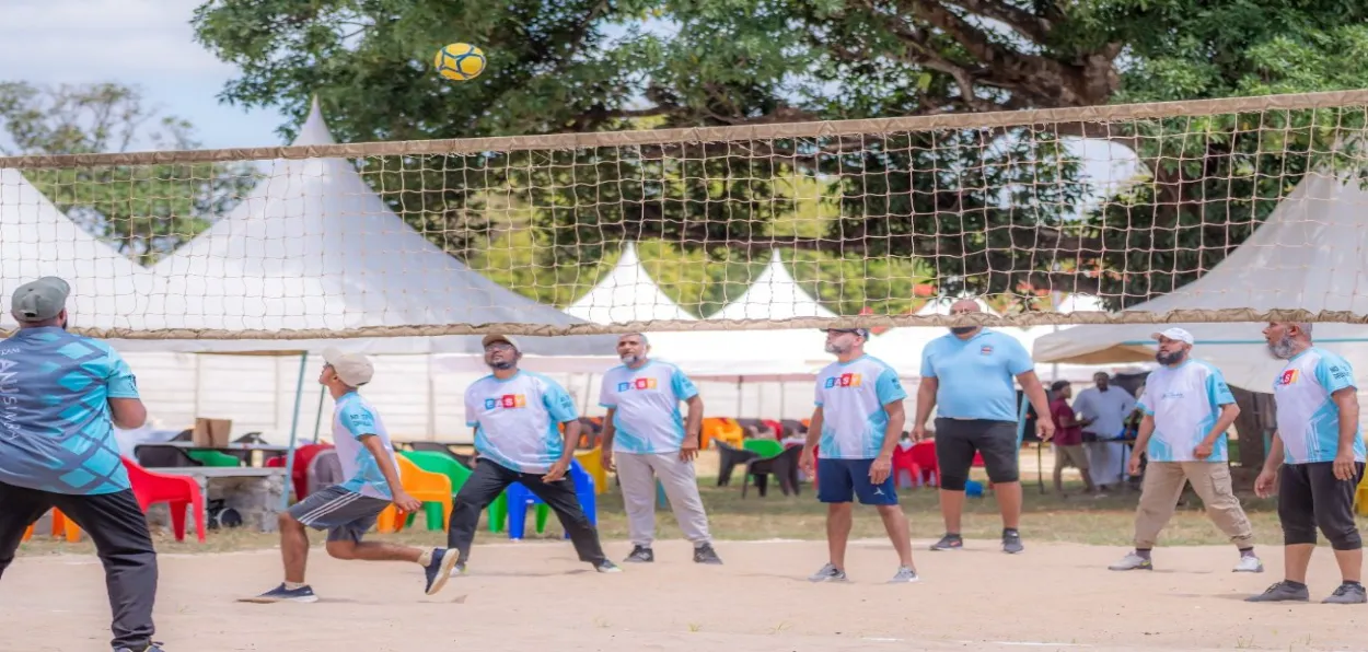 Football match at Malindi  to celebrate the birthday of  Syedna Mufaddal Saifuddin.