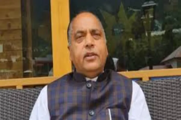 Jairam Thakur, leadeer of opposition in Himachal Pradesh Assembly