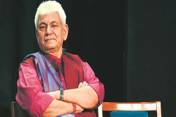J&K LG Manoj Sinha
