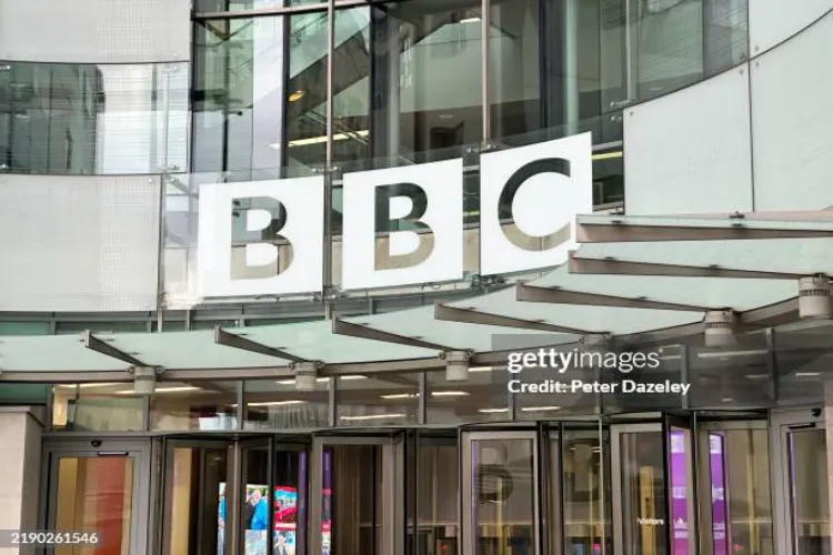 The building of BBC in London