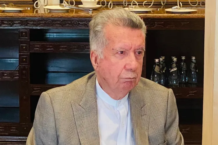 Afrasiab Khattak, former Senator of Pakistan and human rights advocate