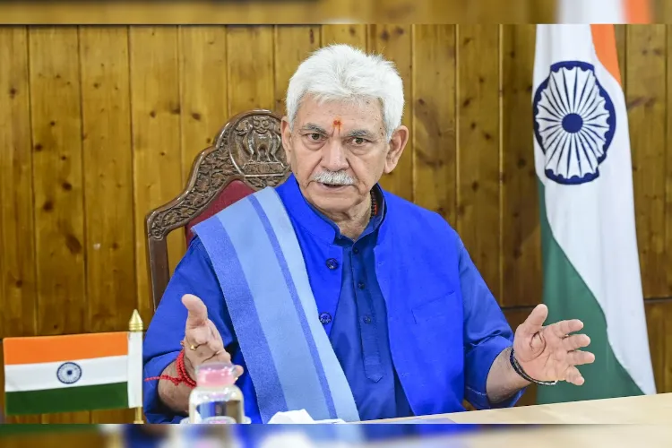 Lieutenant Governor Manoj Sinha