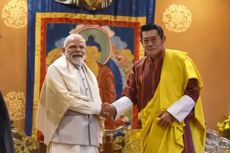 PM Modi hold delegation-level talks with Bhutan King