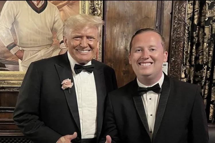 Sergio Gor, the newly appointed US Ambassador to India with President Donald Trump