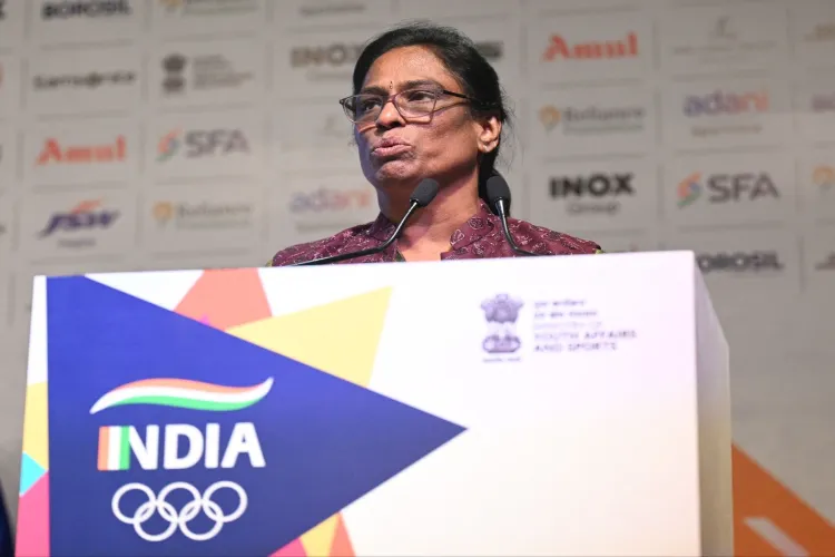 Indian Olympic Association (IOA) President PT Usha