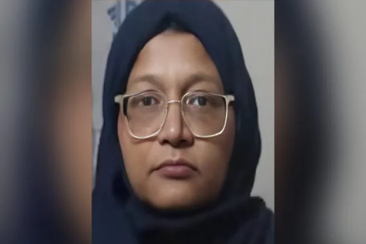 Arrested doctor Shaheen Sayeed 