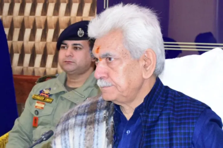 Jammu and Kashmir Lieutenant Governor Manoj Sinha