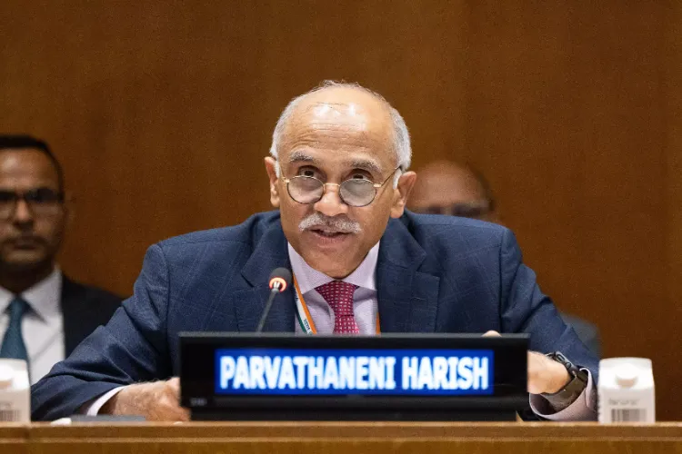 India's Ambassador to the United Nations, Parvathaneni Harish