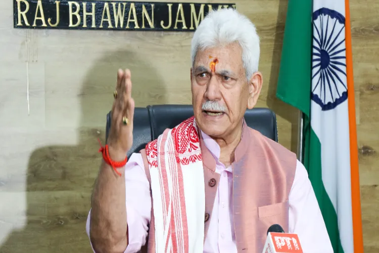 Lieutenant Governor Manoj Sinha