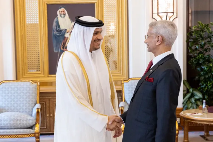 External Affairs Minister S Jaishankar met Qatar's Prime Minister