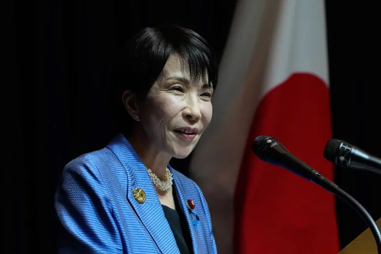 Japanese Prime Minister Sanae Takaichi