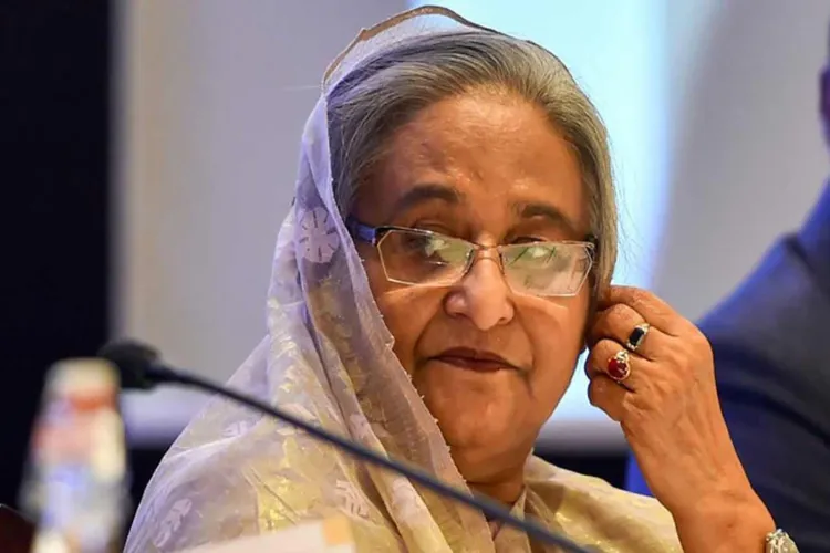 Former Bangladesh Prime Minister Sheikh Hasina 