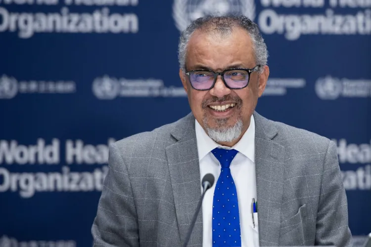 WHO chief Tedros Adhanom Ghebreyesus