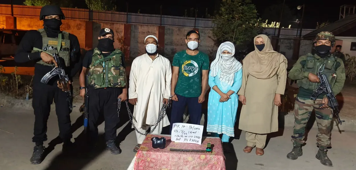 Kashmir Police busts a terror module in Baramulla, Kashmir (File)