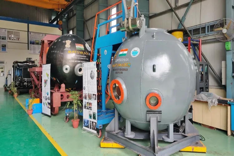 Submersible vessel  Matsya-6000