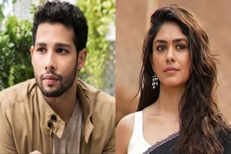 Siddhant Chaturvedi and Mrunal Thakur