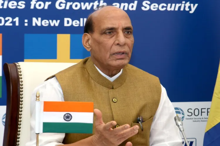 Defence Minister Rajnath Singh