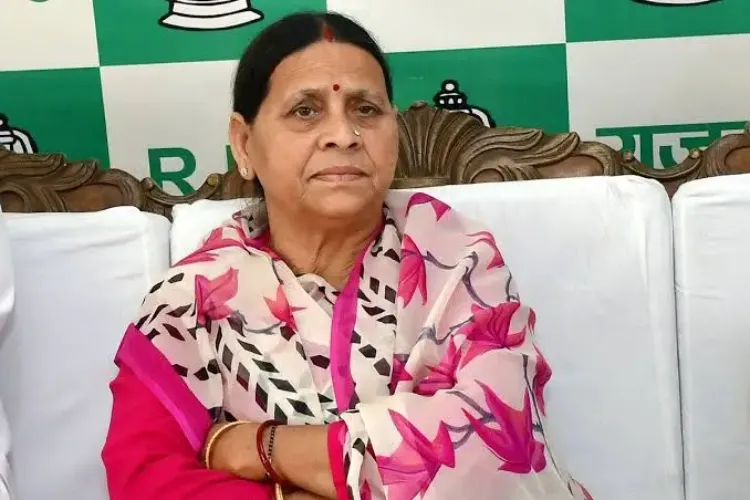 Rabri Devi, former Chief Minister of Bihar
