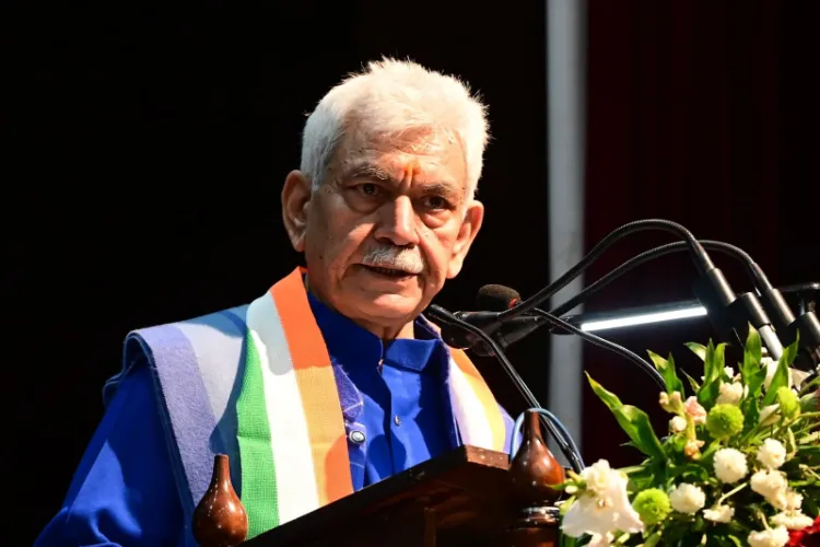 Lt Governor Manoj Sinha (J&K)