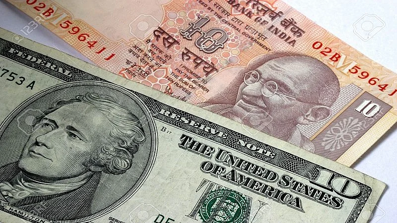 INR and US dollar