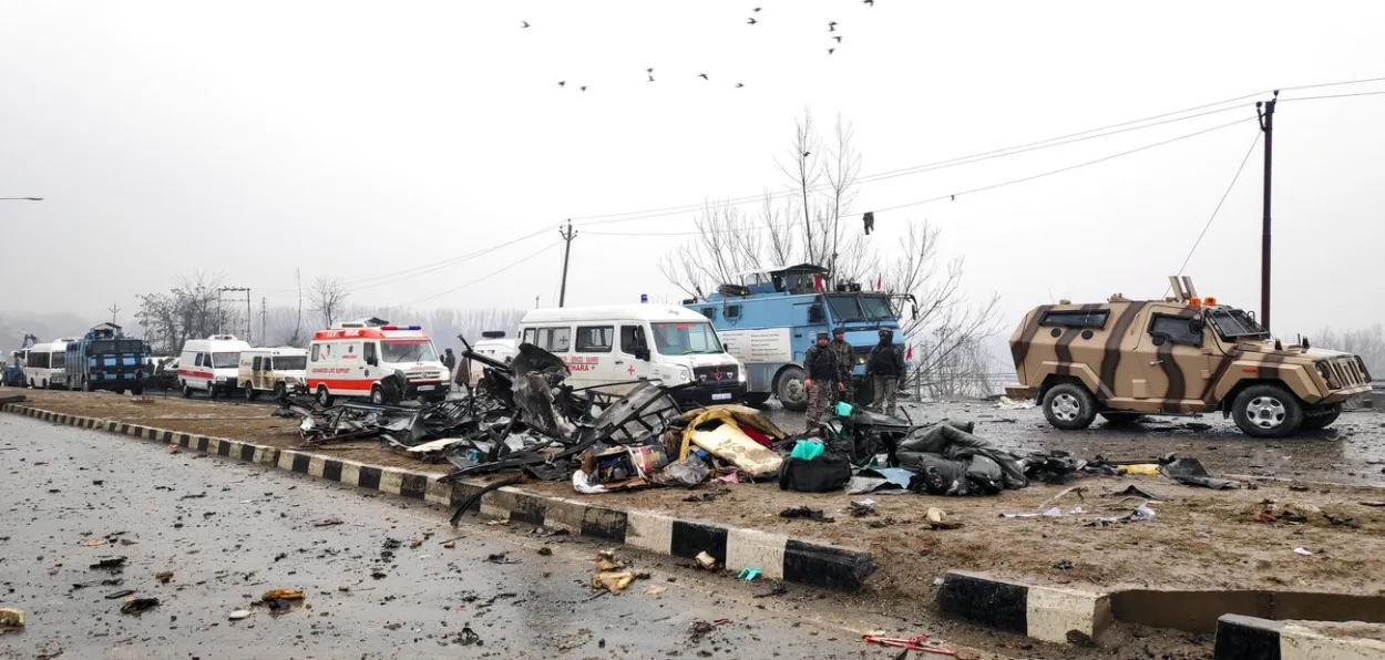 Venue of Pulwama attack